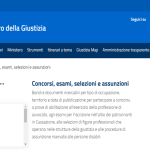 Concorso Ministero della Giustizia 2022: domanda per assunzione in scadenza il 28 aprile