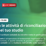 Semplifica le attività di riconciliazione bancaria nel tuo studio