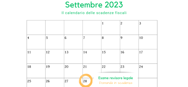 Esame revisore legale 2023: domanda in scadenza il 28 settembre