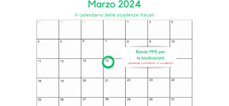 Bando PMI per la biodiversità: domanda per il contributo in scadenza il 14 marzo 2024