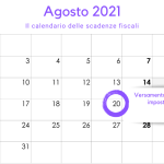 Versamento saldo e acconto imposte sui redditi: la scadenza del 20 agosto per gli esclusi dalla proroga