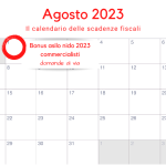 Bonus asilo nido commercialisti: domande dal 1° agosto 2023