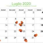 Scadenze fiscali luglio 2020: il calendario del mese