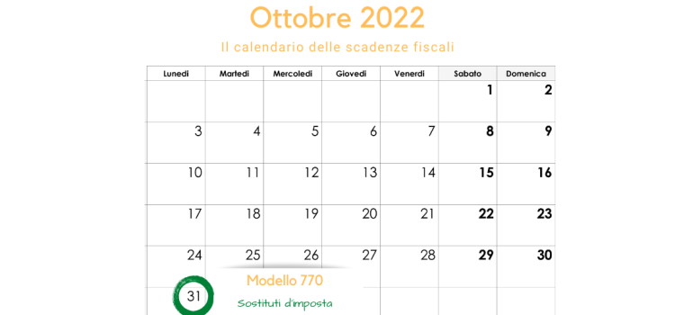 Modello 770/2022 e Certificazione Unica autonomi: il 31 ottobre la scadenza per l'invio