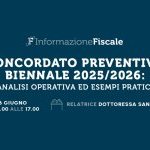 Concordato Preventivo Biennale 2025-2026, un webinar per approfondire le novità