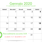 Ravvedimento acconto IVA, la scadenza del 27 gennaio 2020