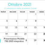 Modello 730 integrativo, presentazione entro la scadenza del 25 ottobre 2021