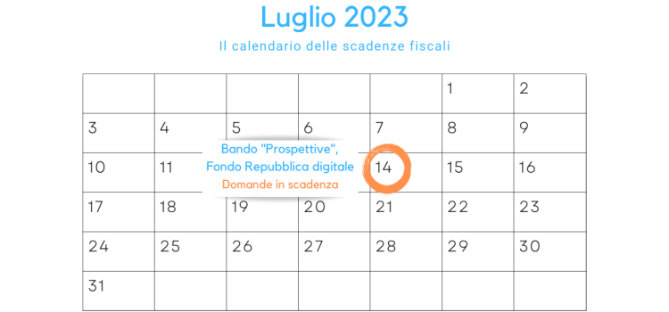 Fondo per la Repubblica Digitale: Bando "Prospettive", domande in scadenza il 14 luglio 2023