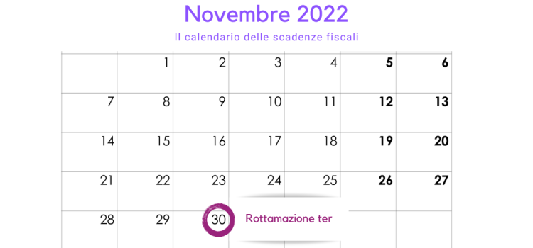 Rottamazione ter: scadenza per l'ultima rata il 30 novembre 2022