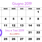 Scadenza Imu e Tasi 2019: istruzioni per il pagamento entro il 17 giugno