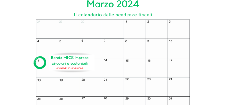 Bando economia circolare e innovazione sostenibile in scadenza l'11 marzo 2024