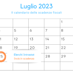 Elenchi Intrastat: la scadenza dell'invio il 25 luglio 2023
