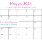 Testi unici della riforma fiscale: consultazione in scadenza oggi, 13 maggio