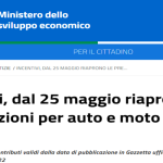 Bonus auto e moto elettriche 2022: si parte il 25 maggio