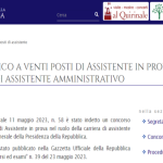 Concorso Quirinale 2023: domanda in scadenza il 22 giugno