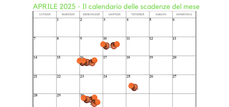 Scadenze fiscali aprile 2025: dall'IVA alla rottamazione quater