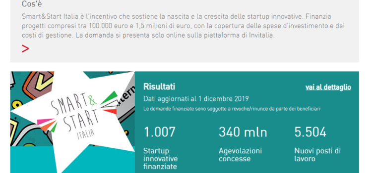 Smart&Start 2020, startup innovative: novità e domande dal 20 gennaio
