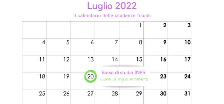 Borse di studio INPS lingue straniere: domanda dal 20 luglio 2022