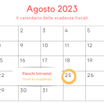 Invio elenchi Intrastat: la scadenza il 25 agosto 2023