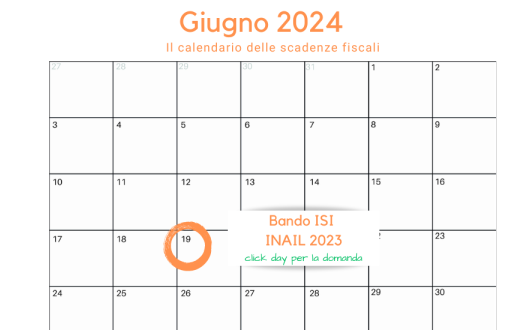 Bando ISI INAIL 2023: click day per la domanda il 19 giugno 2024