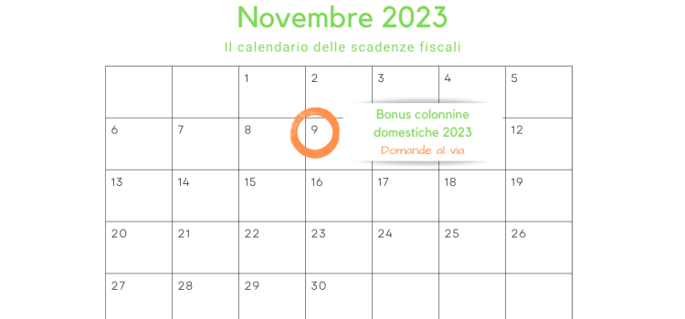 Bonus colonnine domestiche 2023: domanda di agevolazione al via dal 9 novembre