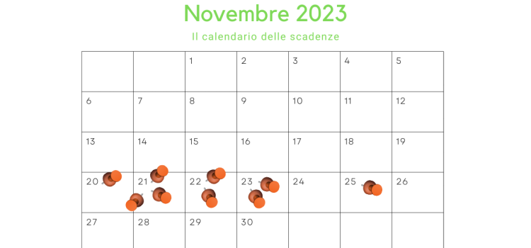 Le scadenze della settimana: in primo piano i bandi del PNRR e le misure per le imprese