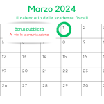 Bonus pubblicità: invio della comunicazione all'Agenzia delle Entrate dal 1° marzo
