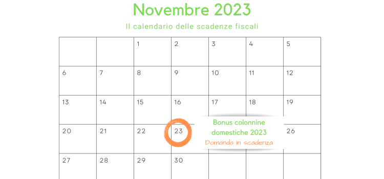 In scadenza la domanda per ottenere il bonus colonnine domestiche 2023