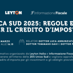 ZES Unica Sud 2025: domande in partenza il 31 marzo