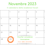 Voucher consulenza innovazione: dal 29 novembre l'invio della domanda