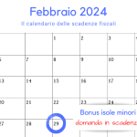 Bonus isole minori: domanda in scadenza oggi, 29 febbraio 2024