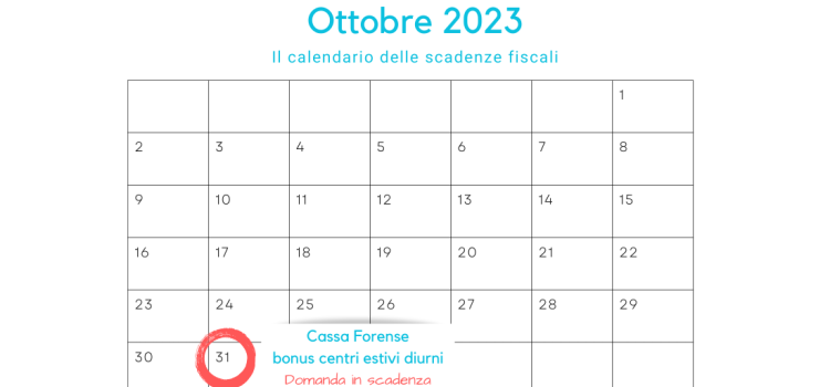 Cassa Forense, bonus centri estivi diurni: domanda in scadenza il 31 ottobre