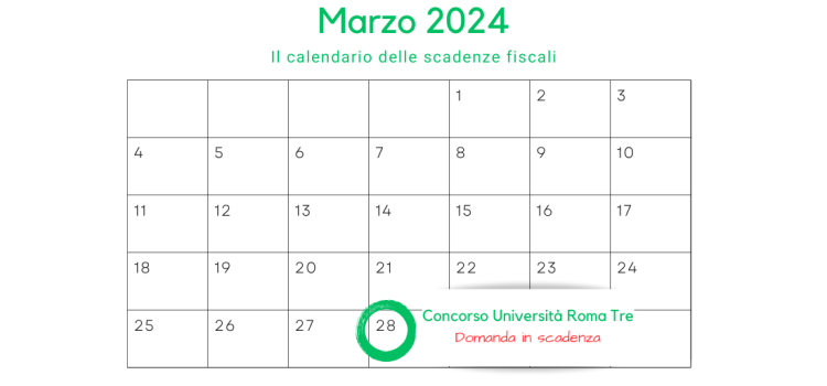 Concorso Università Roma Tre, area amministrativa: domanda in scadenza oggi, 28 marzo