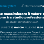 La collaborazione tra studio e cliente passa per il digitale: appuntamento il 10 maggio