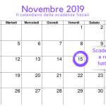 Fatture differite: emissione in scadenza il 15 novembre 2019