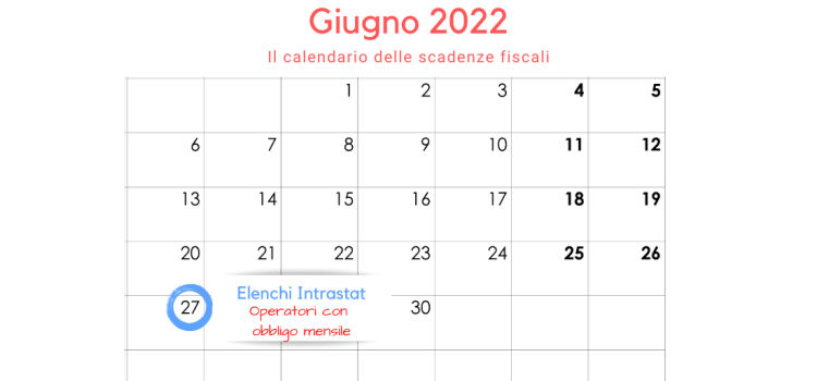 Elenchi Intrastat, novità sulle date di scadenza in calendario