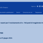 Concorso MEF, magistrati tributari: domanda in scadenza il 7 luglio