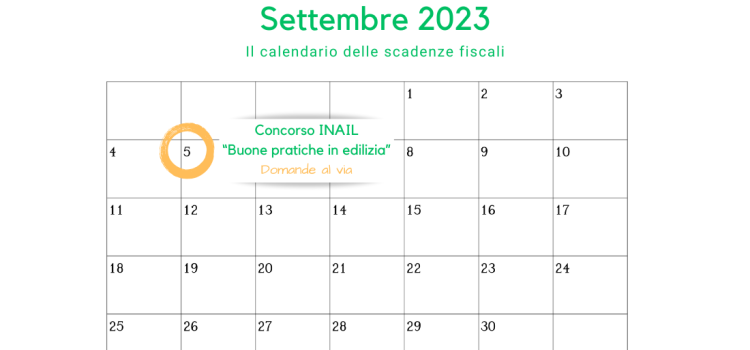 Concorso INAIL "Buone pratiche in edilizia": domanda dal 5 settembre