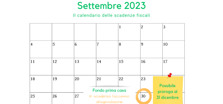 Fondo prima casa, scadenza al 30 settembre per la garanzia Consap: proroga al 31 dicembre?
