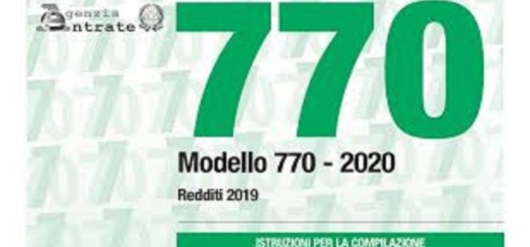 Invio modello 770 e CU autonomi: scadenza fissata al 10 dicembre 2020