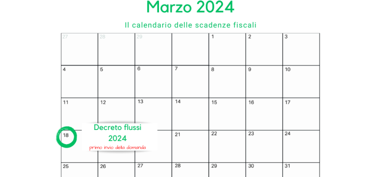 Decreto flussi: oggi, 18 marzo 2024, “click day” per trasmettere la domanda di assunzione di migranti