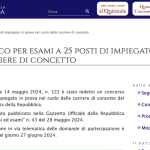 Concorso Presidenza della Repubblica, 25 impiegati: domanda in scadenza il 27 giugno