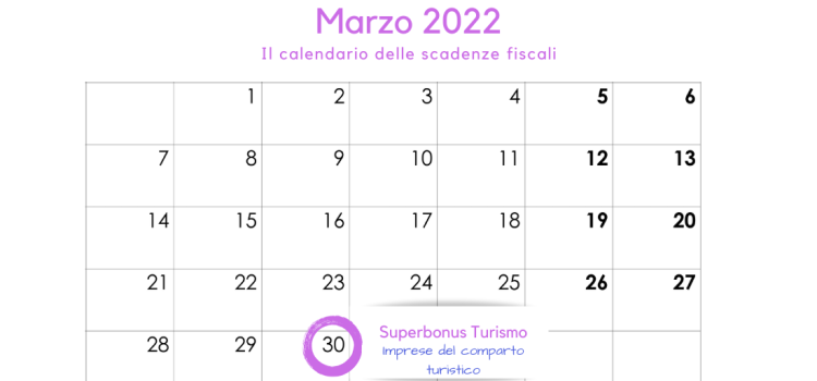 Superbonus turismo 2022: il 30 marzo la scadenza delle domande per contributi a fondo perduto e crediti d'imposta