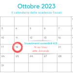 Investimenti sostenibili 4.0: invio della domanda di agevolazione dal 18 ottobre