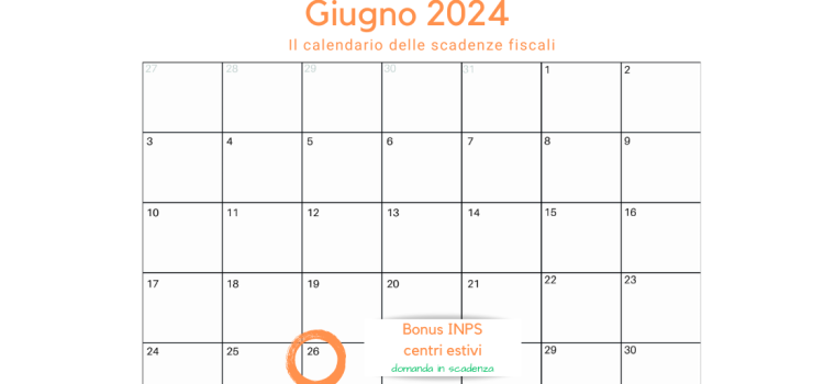 Bonus centri estivi INPS: domanda in scadenza il 26 giugno 2024