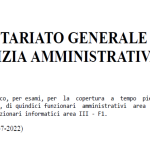 Concorso Giustizia Amministrativa: 23 nuove assunzioni, domanda in scadenza il 22 agosto