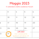 LIPE 2023, scadenza al 31 maggio per le operazioni del 1° trimestre