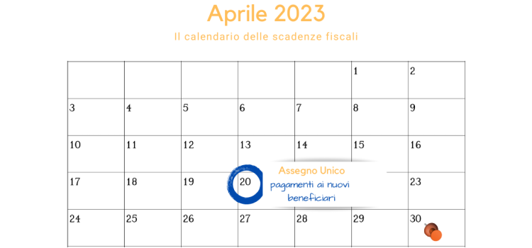 Assegno Unico, pagamenti ai nuovi beneficiari dalla scadenza del 20 aprile