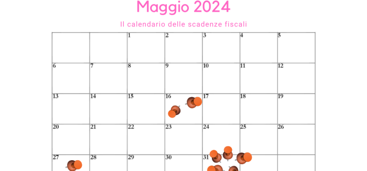 Scadenze fiscali maggio 2024: entro fine mese rottamazione e dichiarazione dei redditi per il rimborso
