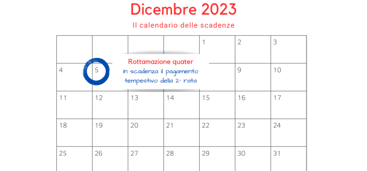 Rottamazione quater: scadenza il 5 dicembre per la seconda rata
